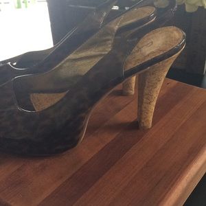 Charlotte Russe heels tortoise shell